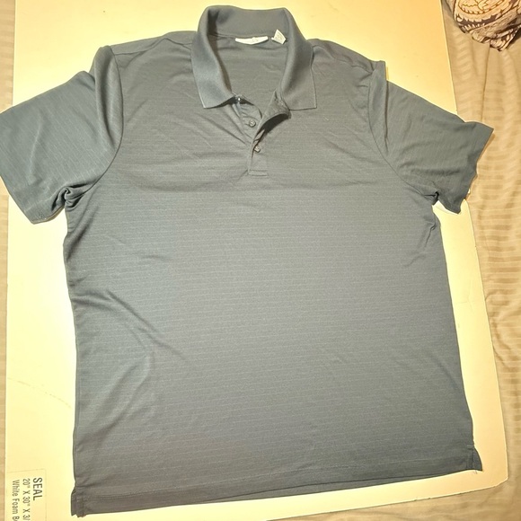 Perry Ellis Navy Blue  Polo Shirt Size XL - Picture 2 of 5